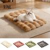 Anti-slip Pet Mat for Puppy Faux Fur Mat, Soft Warm Cat Sleeping Pad with Non-slip Bottom, Cozy Crates Self-Warming Fuzzy Bed Dogs Cats, Machine