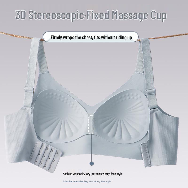 Seamless Lift-Up Bra: Soft Support & Anti-Sagging for Women