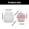 3D Flower Basket Candle Mold Silicone Mould for Unique Handmade Crafts Epoxy Resin Wedding Decoration Making Mold