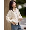 XWI Women's New Chinese Style Jacquard Baseball Jacket