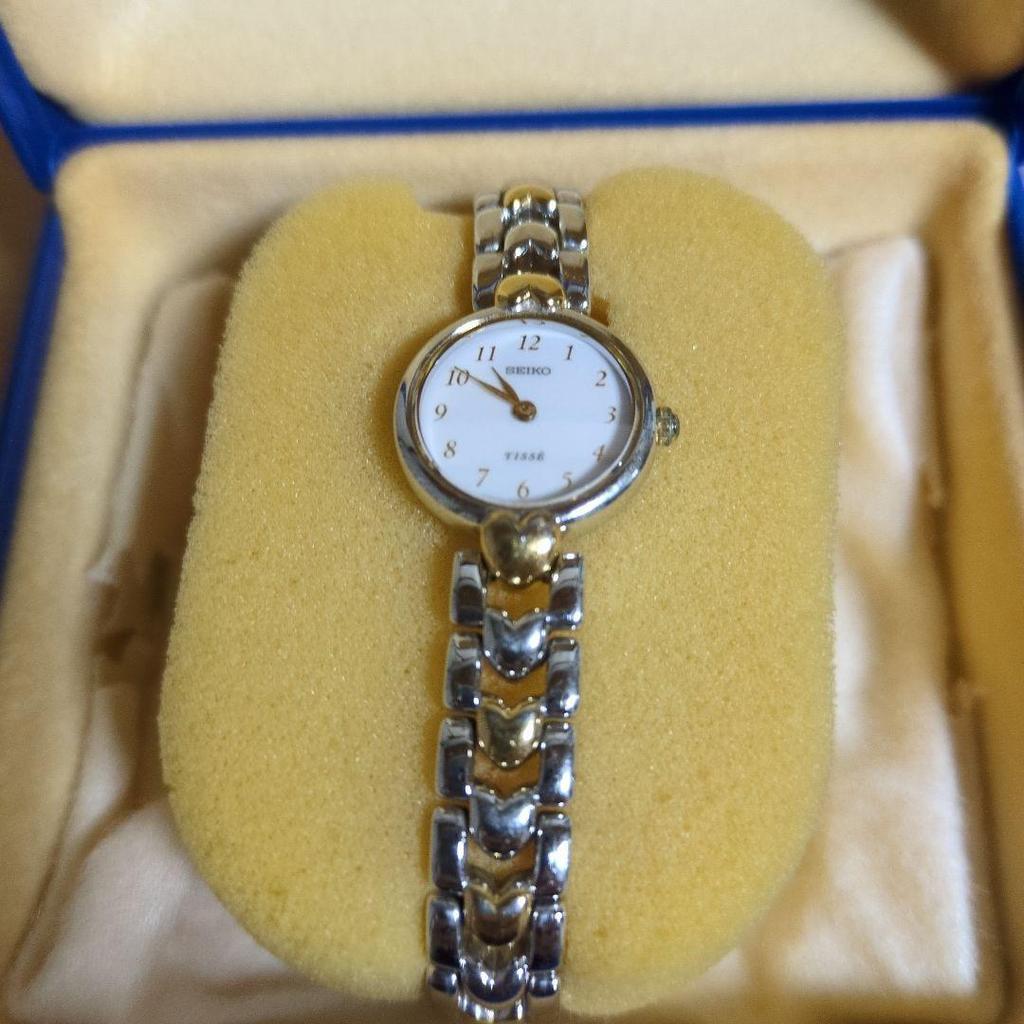 Used SEIKO TISSE ladies watch combination color