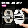 FA54Pcs Zinc Alloy  Car Door Lock Buckle Protection Cover Anti-Collision Shock Absorbing Cushion Stickers For BMW G80 G06 G07 G42 G