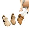 Popular retro German training shoes women's breathable non-slip flat bottom 2025 spring new sports and leisure versatile leather board shoes