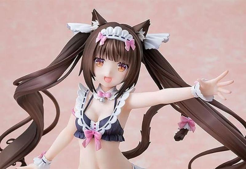KDcolle Nekopara Chocolat Maid Swimsuit Ver. 1/7 Scale Plastic Painted Complete Figure KK14051