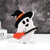 3 Stück/Set Halloween Geist Kürbis Holzornamente Tischschild Halloween Party Gastgeschenke Geschenk Festliche Party Heimdekorationszubehör