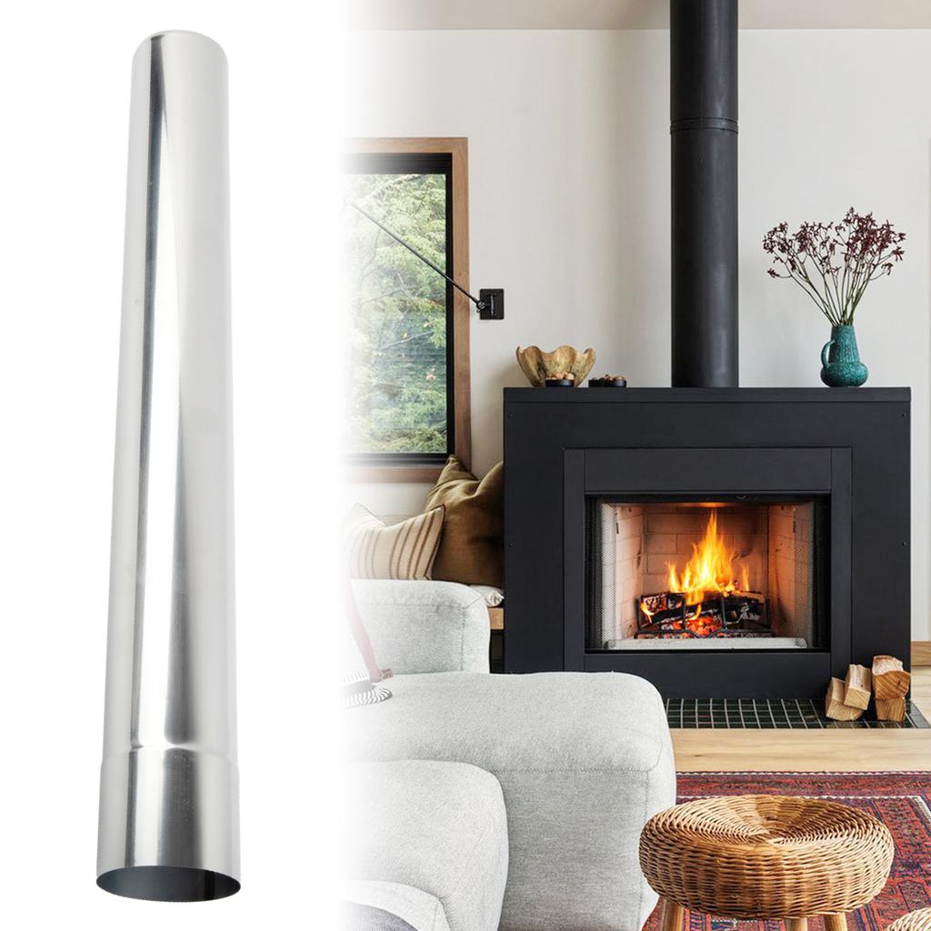 Enlarged Diameter Exhaust Pipe For Wood Stove Heat Resistant Rust Resistant