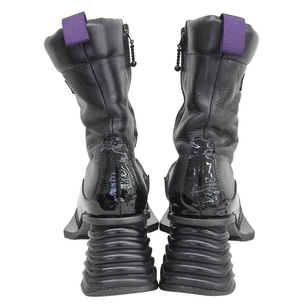 Eytys GAIA Leather Boots, Women's, Black, Size 37 shoes 37 blackUsed