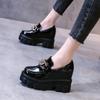 Fashion 10cm Women Oxford Shoes 2024 Women Flats Lolita Mary Jane Shoes for Woman Spring Platform Ladies Loafers Vintage Soft Slip On