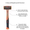 Shockproofs Rubber Hammer with Steel But NoElastic Rubber Hammer