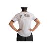 Puma Fc St. Pauli 24/25 Away Moisture-Wicking V-Neck Short Sleeve Football Shirt Men Tops White 778651-02