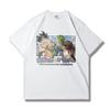 Animation Dragon Ball Short Sleeve TShirt Mens and Womens Joint Loose Summer High Quality Cotton Loose Crew Neck Top Clothing