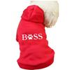 Pet Dog Hoodies Autumn and Winter Season Large Dog Clothes BSS Text Pattern French Bulldog Labrador Jacket Clothing
