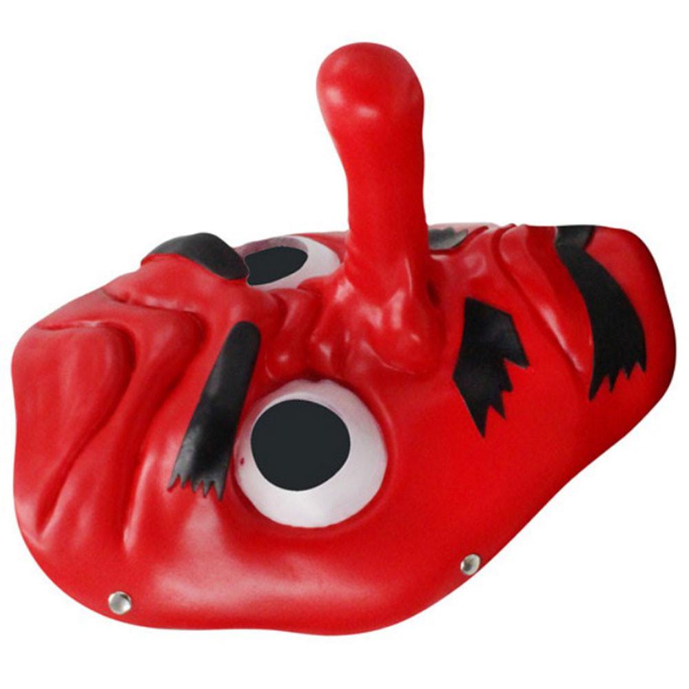 Halloween Dämonentöter Tengu Maske Mit Schuppenmuster Für Cosplay Und Mottopartys