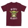Star Jedi Knight Mandalorian Baby Yoda T-Shirt Fashion Pure Cotton Tees Crew Neck Short Sleeve T Shirt 4XL Clothes Unisex
