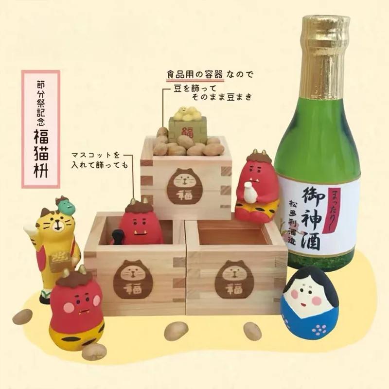 ZAKKA Japanese INS Creative Resin Modle Cat Trend Play Miniature Gift Resin DIY Home Craft Small Ornaments Desktop Decoration