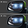 Universal Window Clear Car Anti Water Mist Fog Sticker Rainproof Rearview Mirror Protective Film