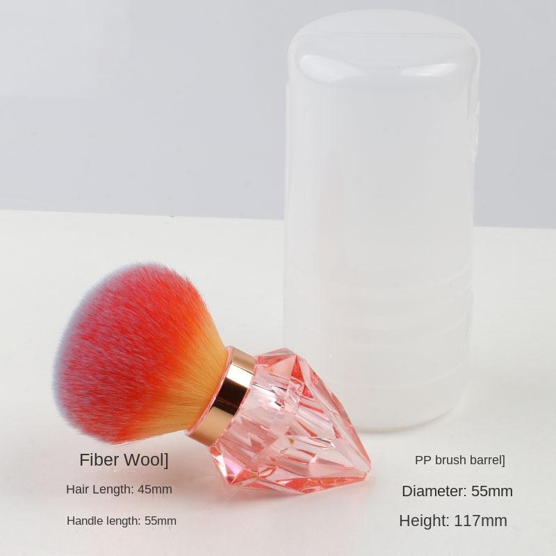 New Fashion Diamond Nail Dust Brush Mushroom Head Large Beauty Tool Powder Brush