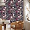 Wallpaper Beautiful Plants On a Dark Background for the Living Room and Bedroom 50x1000