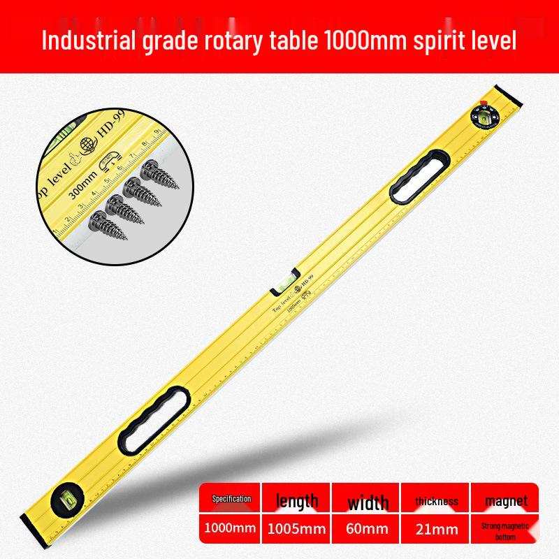 High Precision Magnetic Aluminum Bubble Level Tool