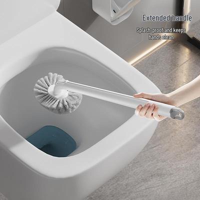 Dapeng Wall-Mounted Toilet Brush, No Dead Corners, Long Handle Bathroom Cleaner, New Model Scrubber