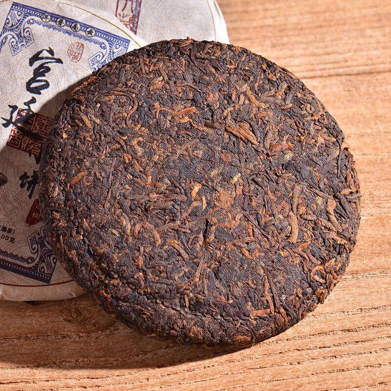 Yunnan Pu'er Ripe Tea Cake 100g Palace Small Cake Pu'er Tea