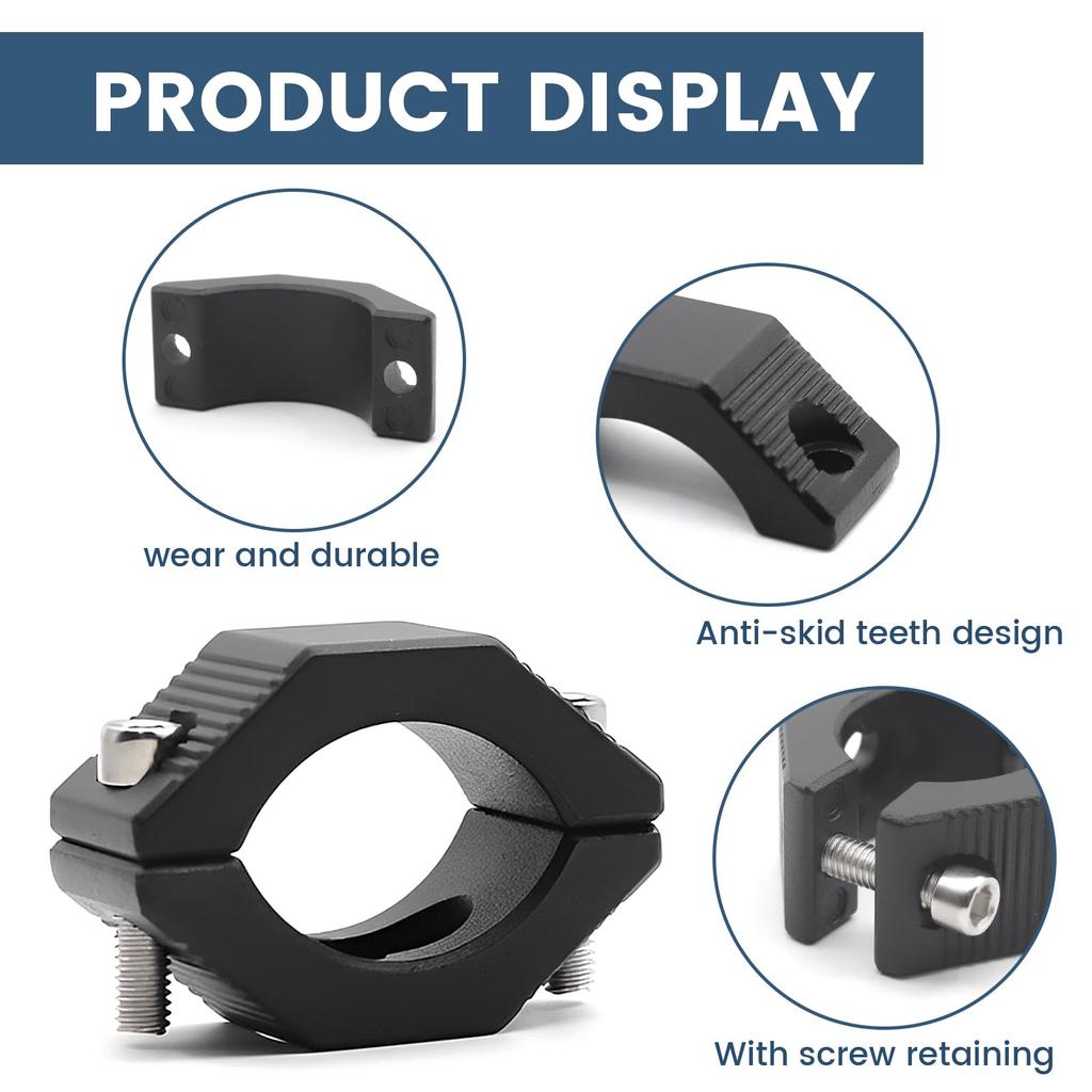Biqing Fog Light Stay, Universal Motorcycle Fog Light Stay, Work Light Mounting Bracket, Universal