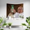 Aertemisi The Pope Four Loko Tapestry Wall Hanging Art for Bedroom Living Room Decor College Dorm Party Backdrop Home