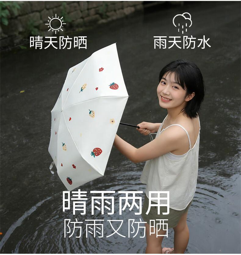 Heaven Umbrella Sunscreen and UV Protection Sunshade Umbrella Lightweight and Portable Folding Sunny Umbrella for Women