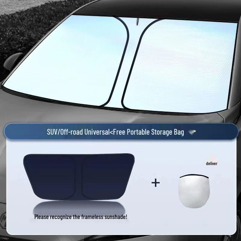 Front Windshield Sunshade - Heat Insulation & UV Protection