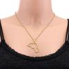 Collana Trendy Argento/Oro Territorio del Paese del Kurdistan Unisex Donna Uomo Catena
