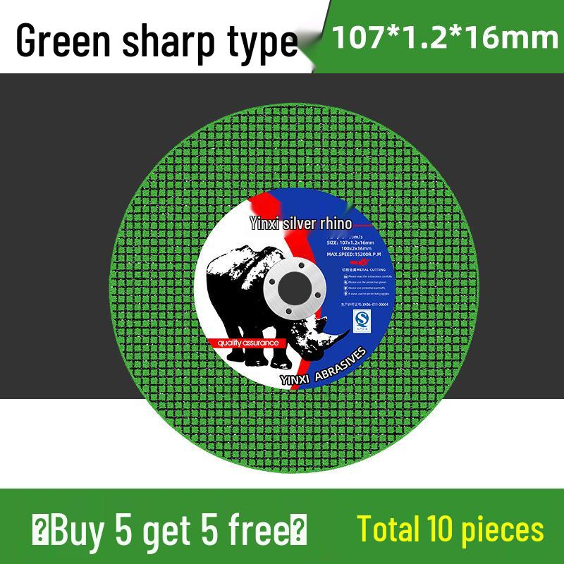 Stainless Steel Angle Grinder Cutting Disc - Resin Metal Grinding Wheel for Rail and Iron Cutting