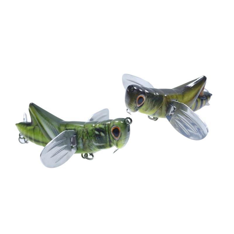 Professional 3D Eye Fishing Lures With Realistic Swimming Action Sea Fishing Tackles Artificial Crickets BaitS