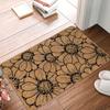 Floral Printed Entrance Non-slip Door Mat Bedroom Bedside Foot Mat Living Room Balcony Hallway Rugs Bathroom Toilet Floor Mat