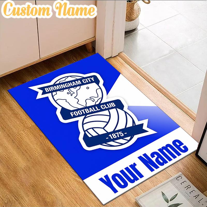 Custom Name Birmingham Football Club  Rug, Office Rug, Chair Rug, Carpet for Living Rooms, Doormat Game Rug Home Decor Christmas Gifts