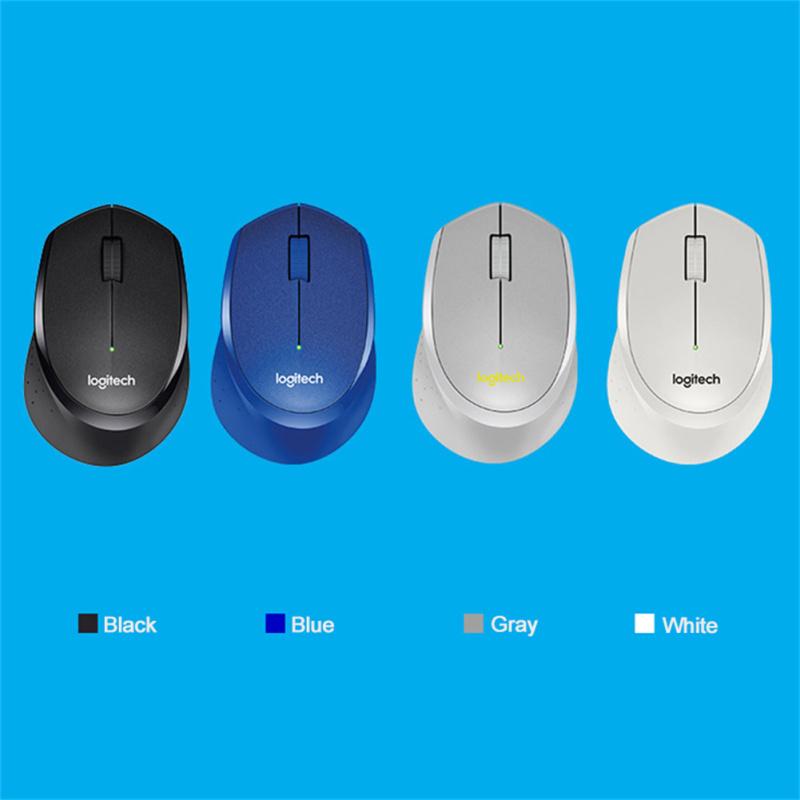 Mouse Wireless Silenzioso Logitech M330 Navigazione Ottica Mouse Silenziosi Controller per Computer