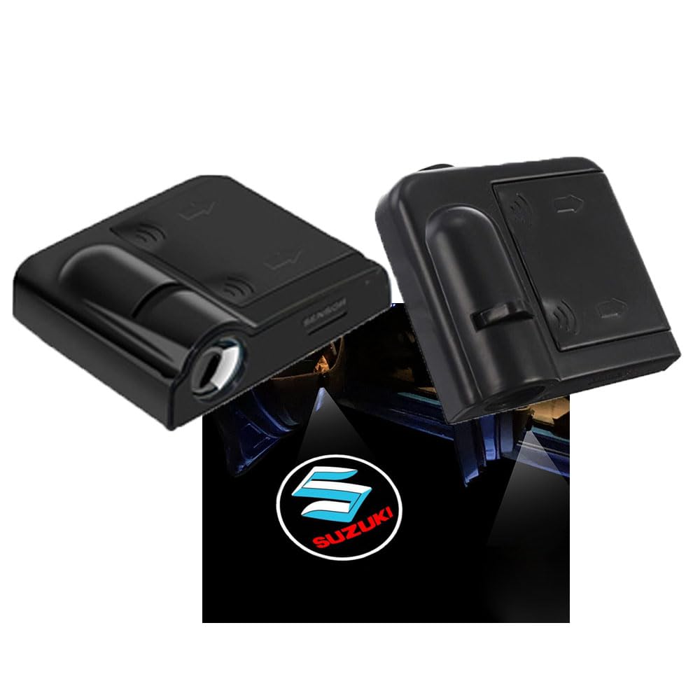 

Миниле Suzuki Универсальный Автомобильный Дверной Светильник Логотип Занавеска Лампа Занавеска Свет Легкая Установка Светодиод