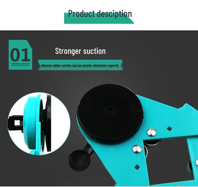 Glass and Marble Tile Hole Puncher Locator and Chamferer