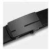 Men's Toothless Automatic Buckle Leather Belt for Men's Business Casual Versatile Simple Men's Middle Aged and Young Trousers