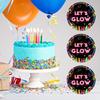 Disposable Tableware for Creative Themed Parties Plates/Cups/Napkin/Tablecloth Handmade Glowing Themed Dinnerwares