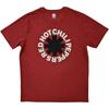 Men's Red Hot Chili Peppers Classic Asterisk T-shirt Medium Red
