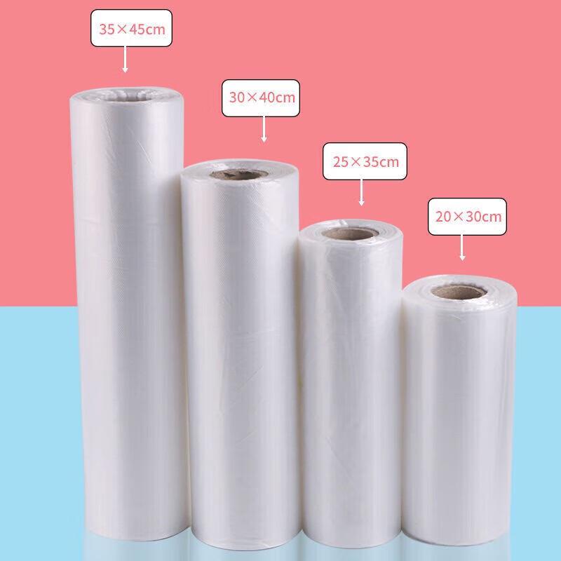 CLCEY PE Food Storage Bags, Continuous Roll