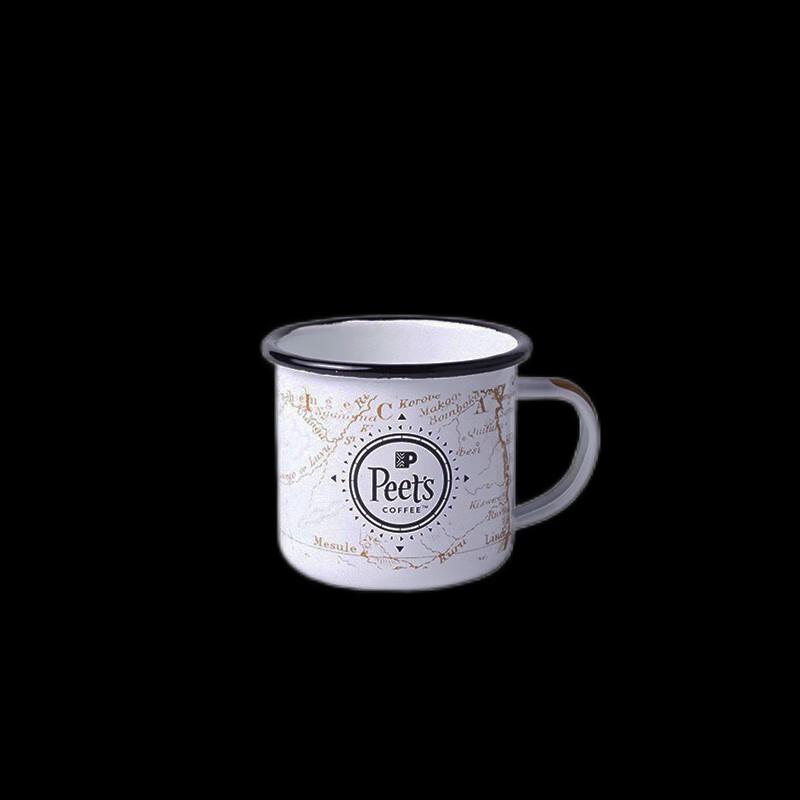 Peet s Retro Enamel Coffee Mug