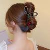 Cherry Hair Claw Clip Fruit Theme Hair Clamp Clamps 3D Cherry Hair Catch Barrettes Strong Hold Hairpin for Girls