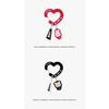 [Pre-order] BLACKPINK - [JUMP] Character Acrylic Carabiner Keyring