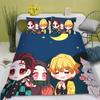 Demon Slayer: Kimetsu no Yaiba Duvet Cover Set Bedding Comforter Sets King Size 3D Children'S Bedding Set