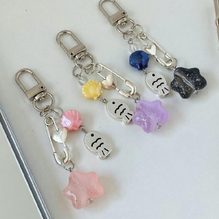 Handcrafted Starfish Shell Phone Accessory Unique Phone Charm Perfect For Adding A Touch Of Ocean Vibes To Your Outfits
