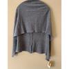 Used New with tags ICHI linen cape, outerwear, bolero, stole, cardigan, ICHI