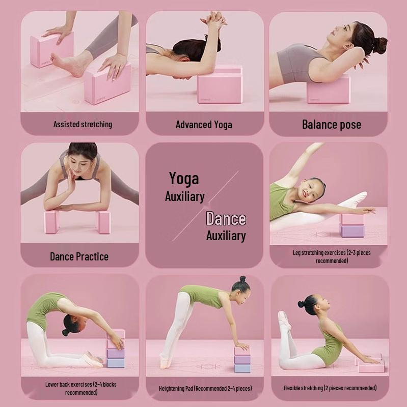 

Oeny Triangular Beveled Yoga Wedge & Leg Stretcher
