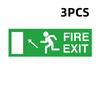 1/3Pcs Doors Stairs Home Garage Bumper Waterproof Warning Signage New Design Safety Signage Car Parts