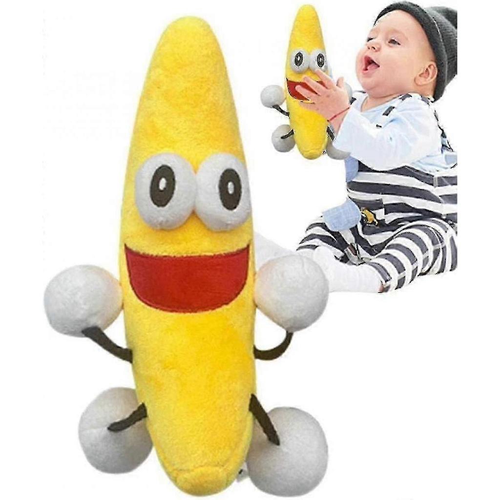 Pluche Speelgoed, 10" Dansende Banaan Pluche Speelgoed Zacht Gevuld Figuur Pop, geschikt Voor Fans En Kinderen Vakantiefeest Cadeaus-Sincere